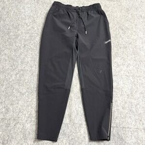Legends Carson Joggers Mens Large Black Ankle Zip Athletic Pants